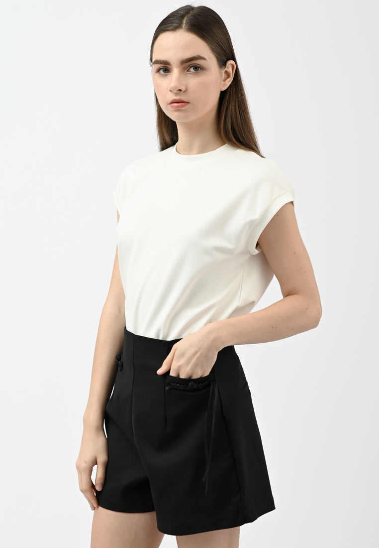 Plain B. Chinese Knot Shorts