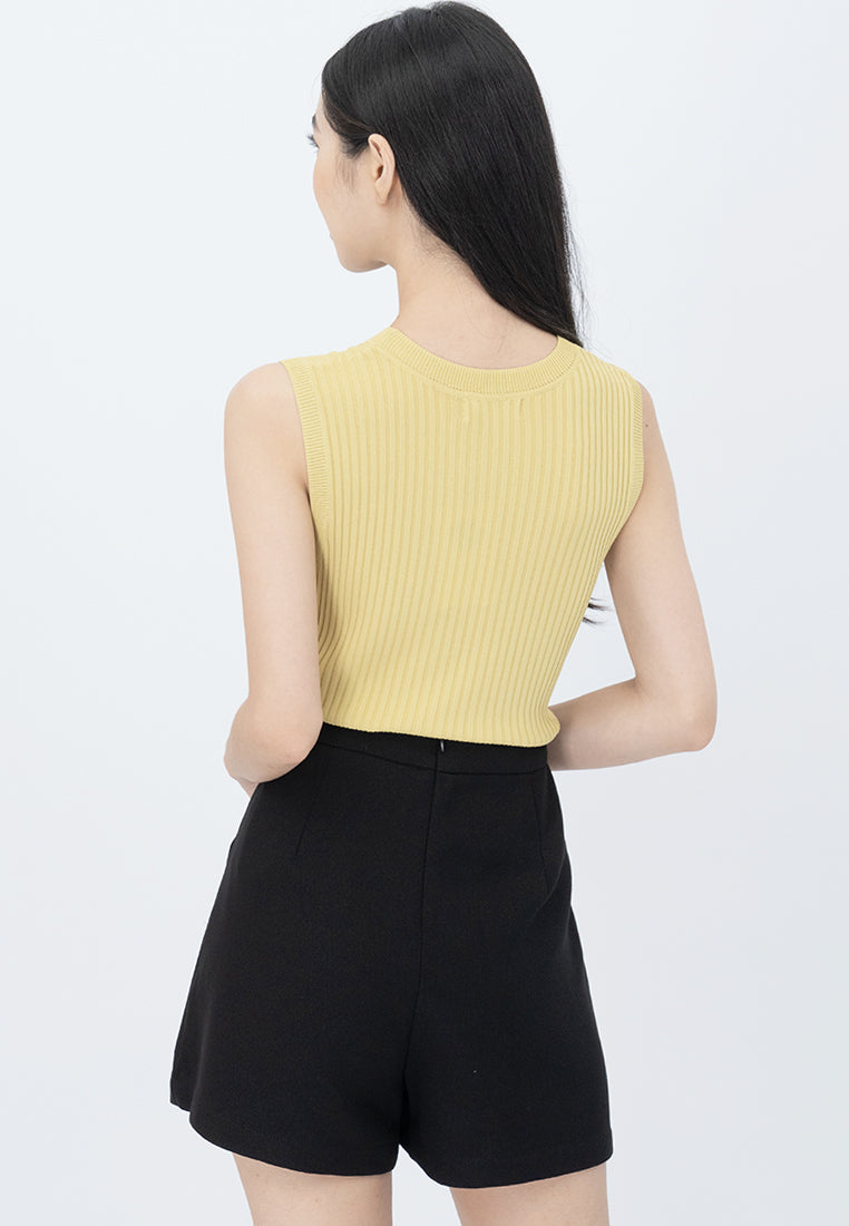 Plain B. Knitted Tank Top