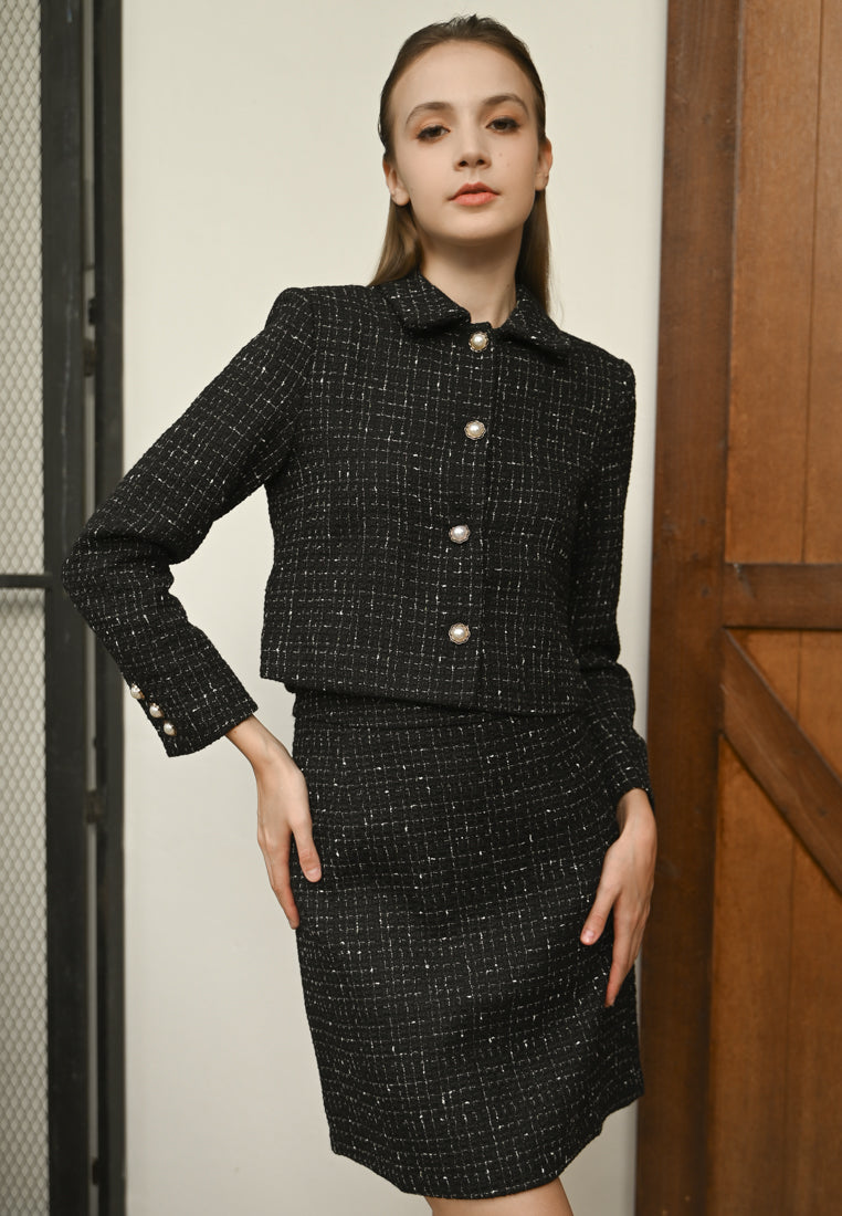 BebeBeige Blazer with Collar