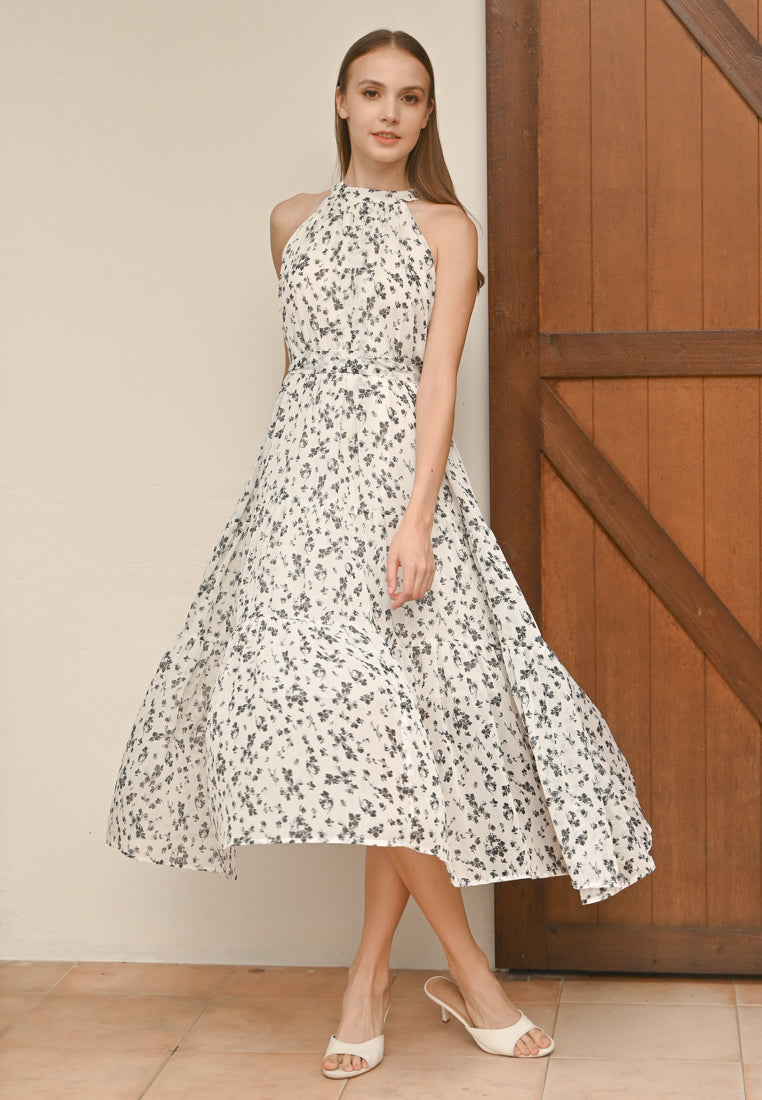 Plain B. Floral Long Dress