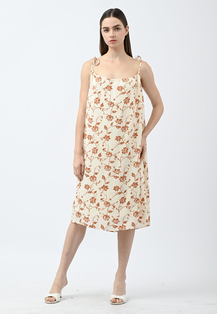 Plain B. Floral Dress