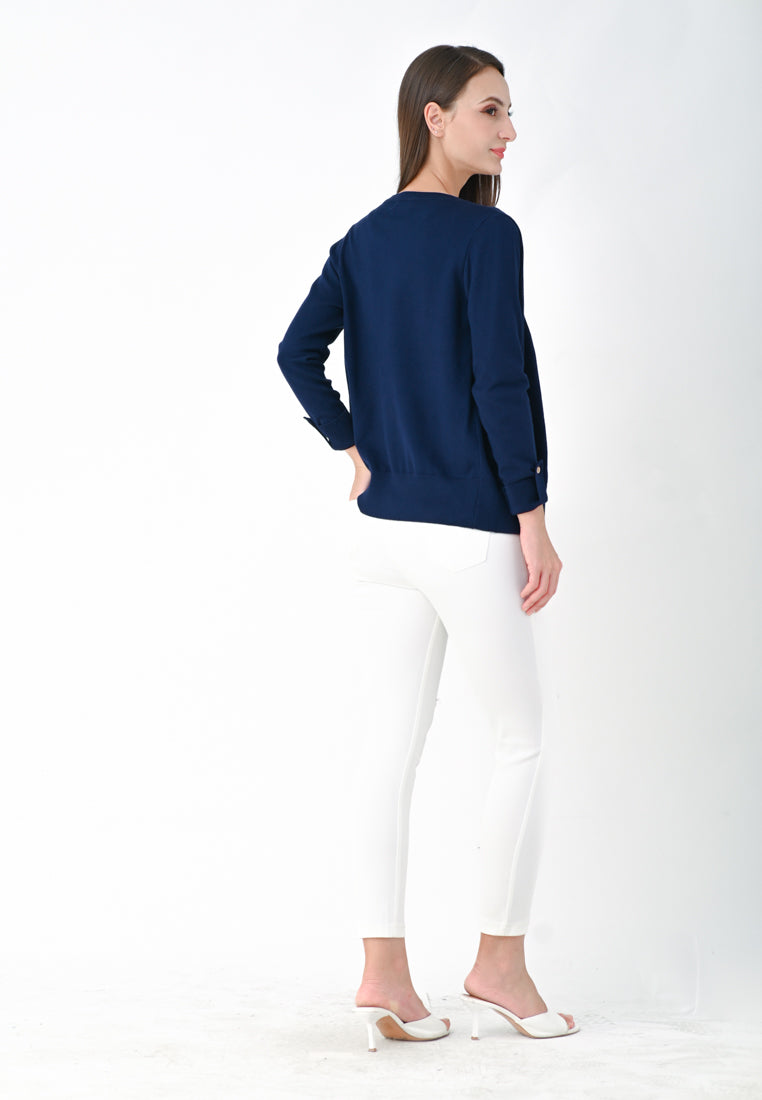 Plain B. Short Knit Cardigan