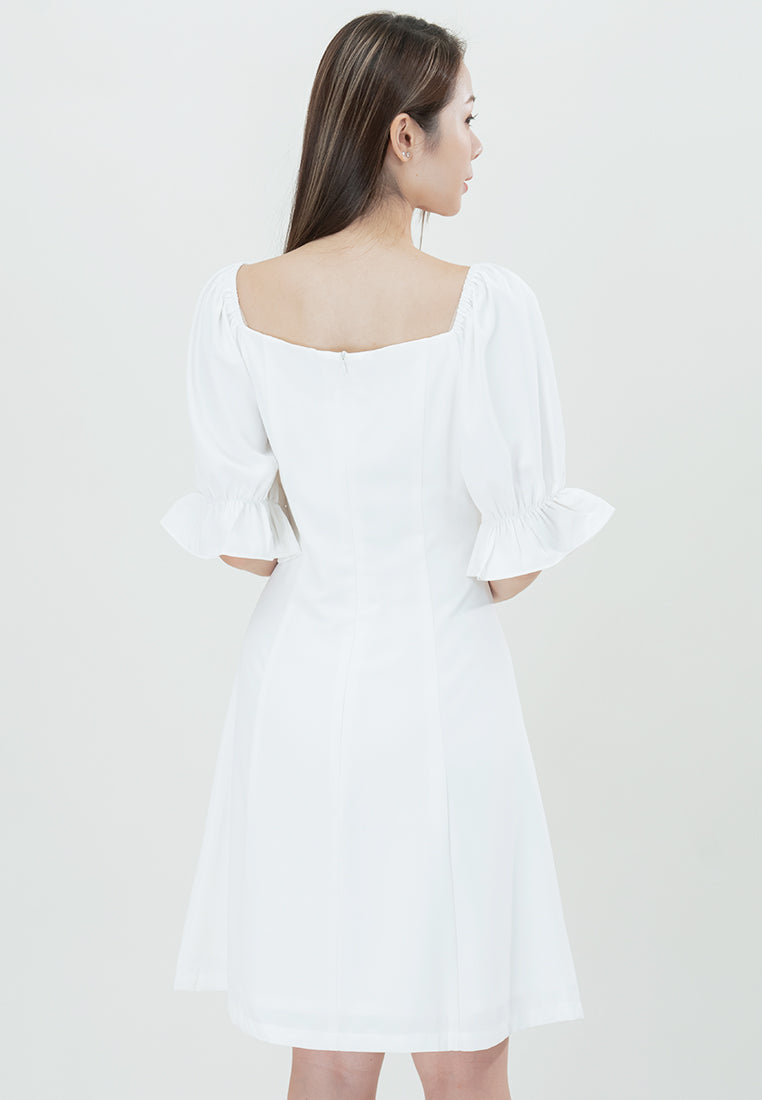 Plain B. Soft Fabric Casual Mini Dress