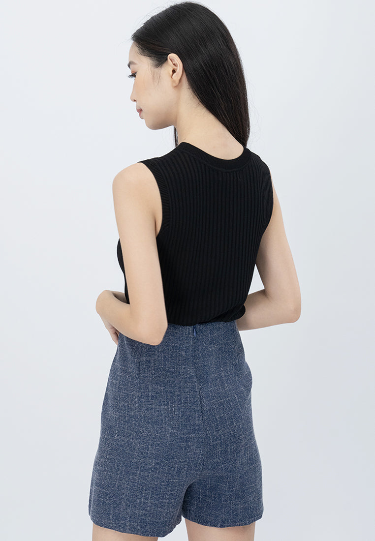 Plain B. Knitted Tank Top