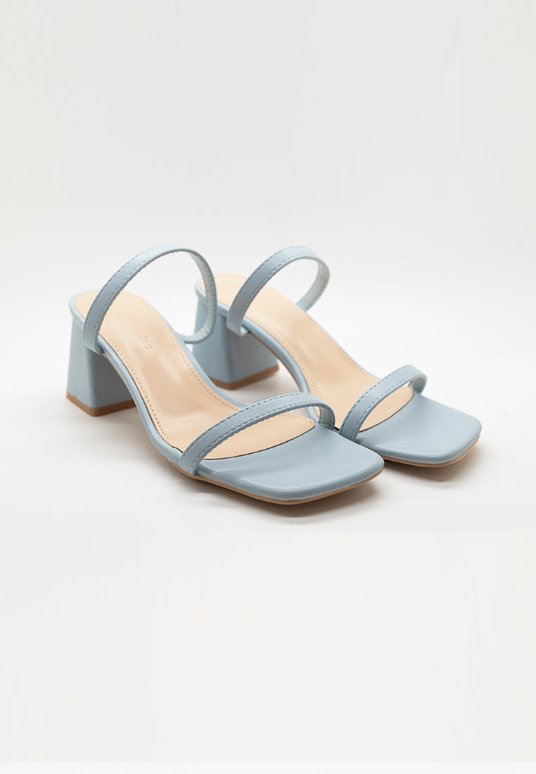 BeryBerries Comfy Slip On Sandals Heels