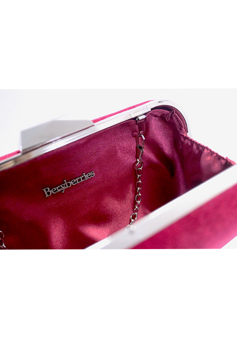 BeryBerries Velvet Evening Clutch Bags