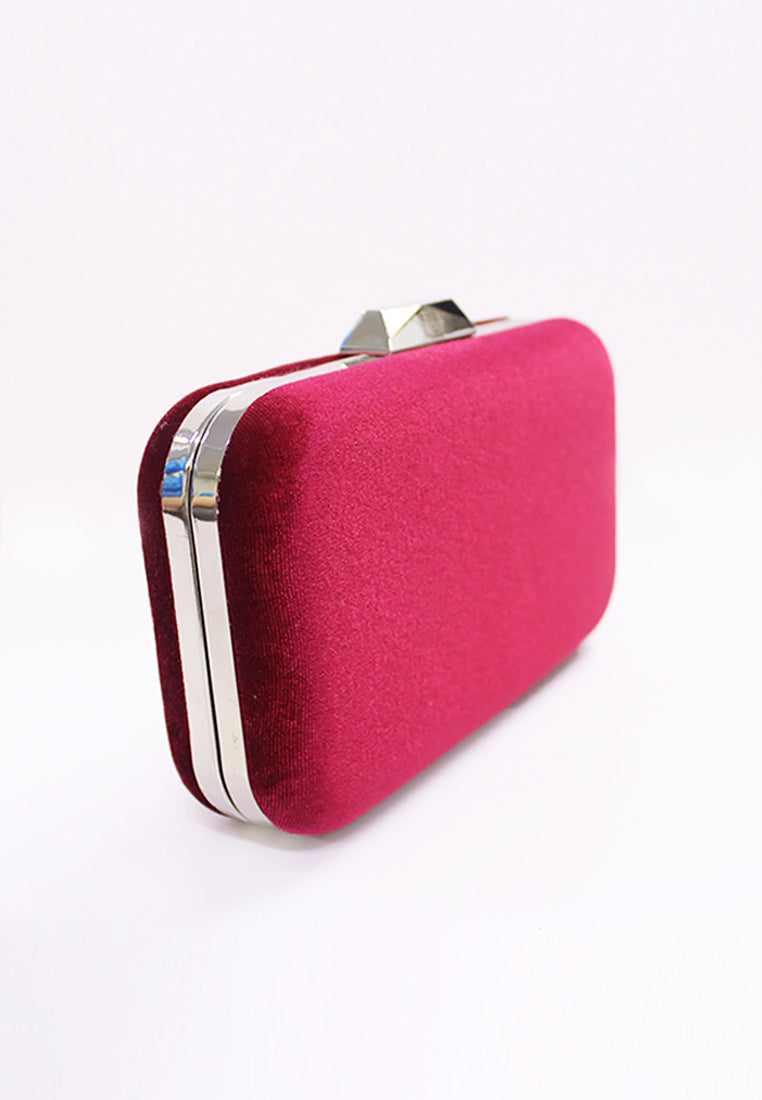 BeryBerries Velvet Evening Clutch Bags