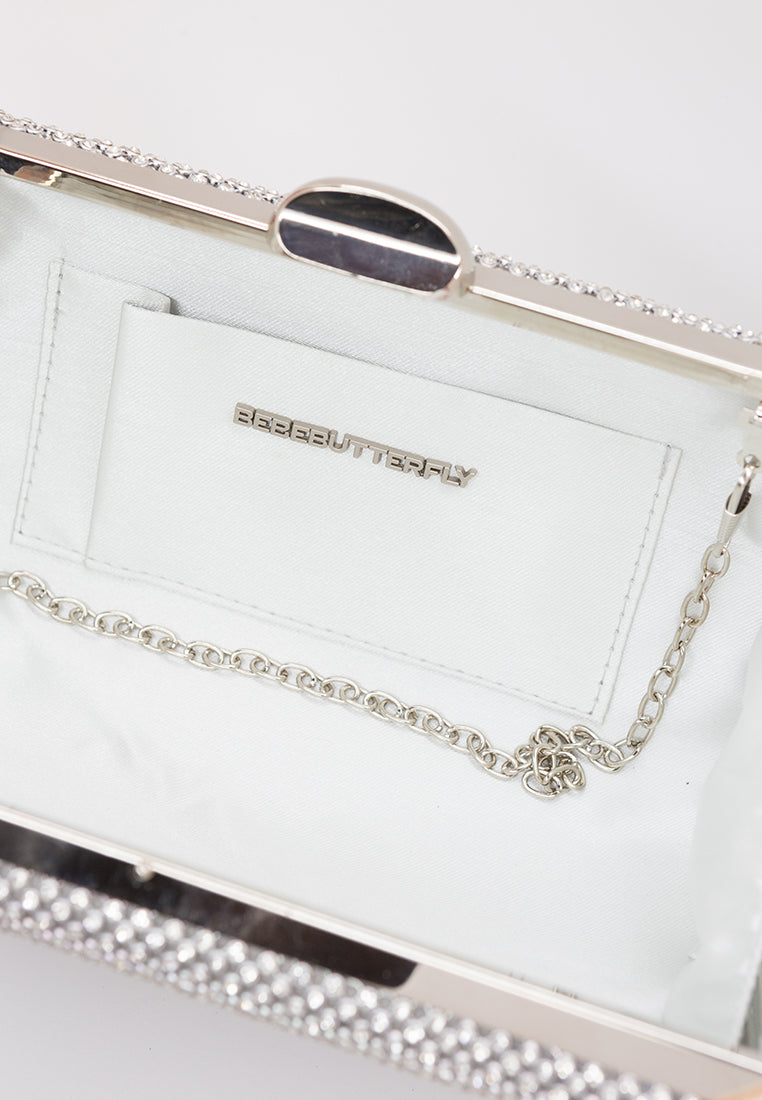 BeryBerries Rhinestone Evening Dinner Clutch Bags