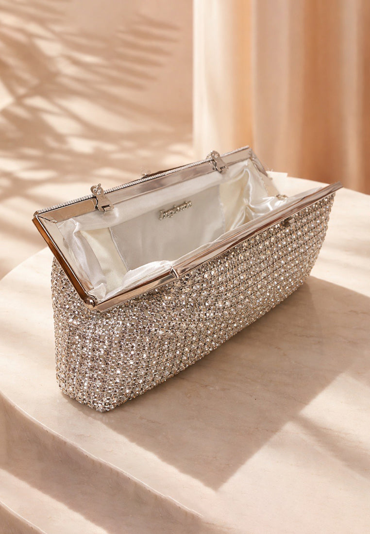 BeryBerries Glam Rhinestone Clutch Bags