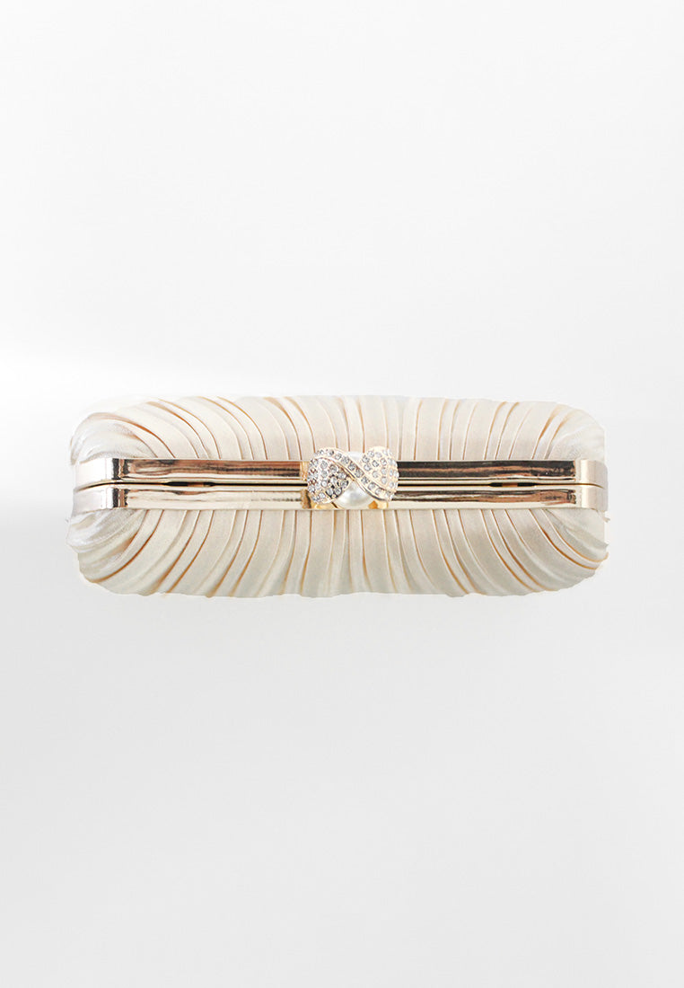 BeryBerries Fold Design Handle Clutch Bags