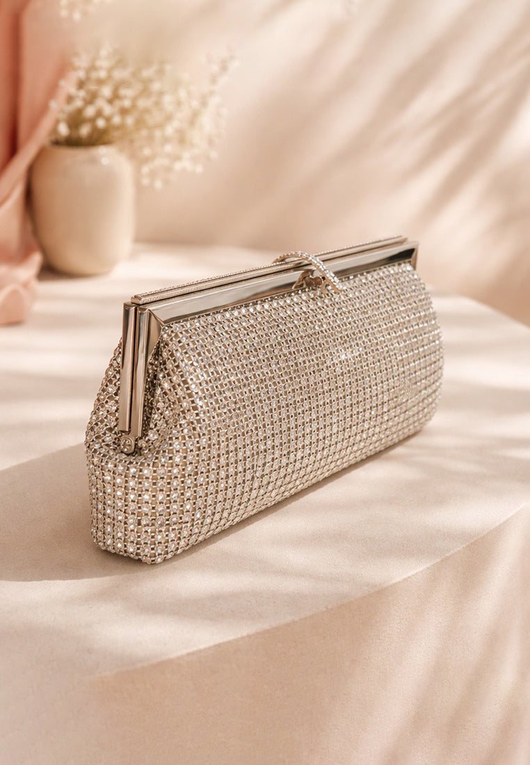 BeryBerries Glam Rhinestone Clutch Bags