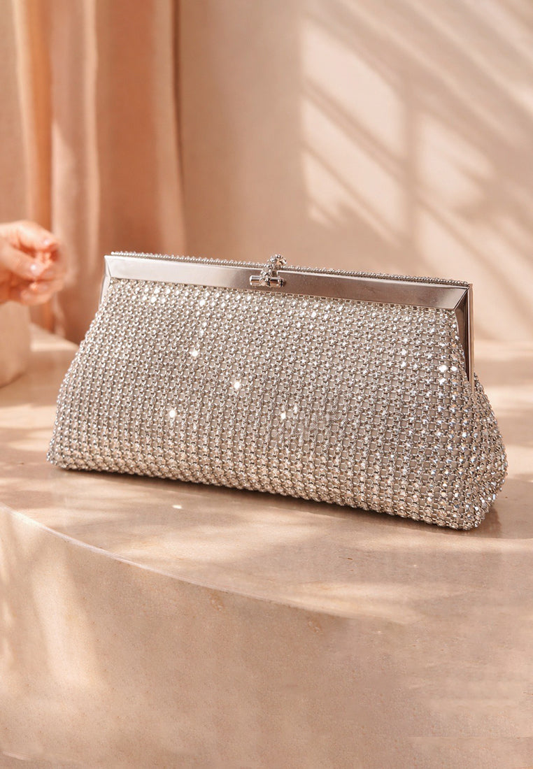 BeryBerries Glam Rhinestone Clutch Bags