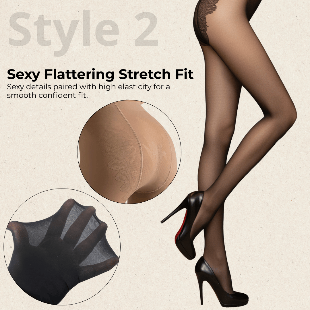 Bebebutterfly Shaping Slimming Comfort Fit Sexy Flattering Stockings Pantyhose