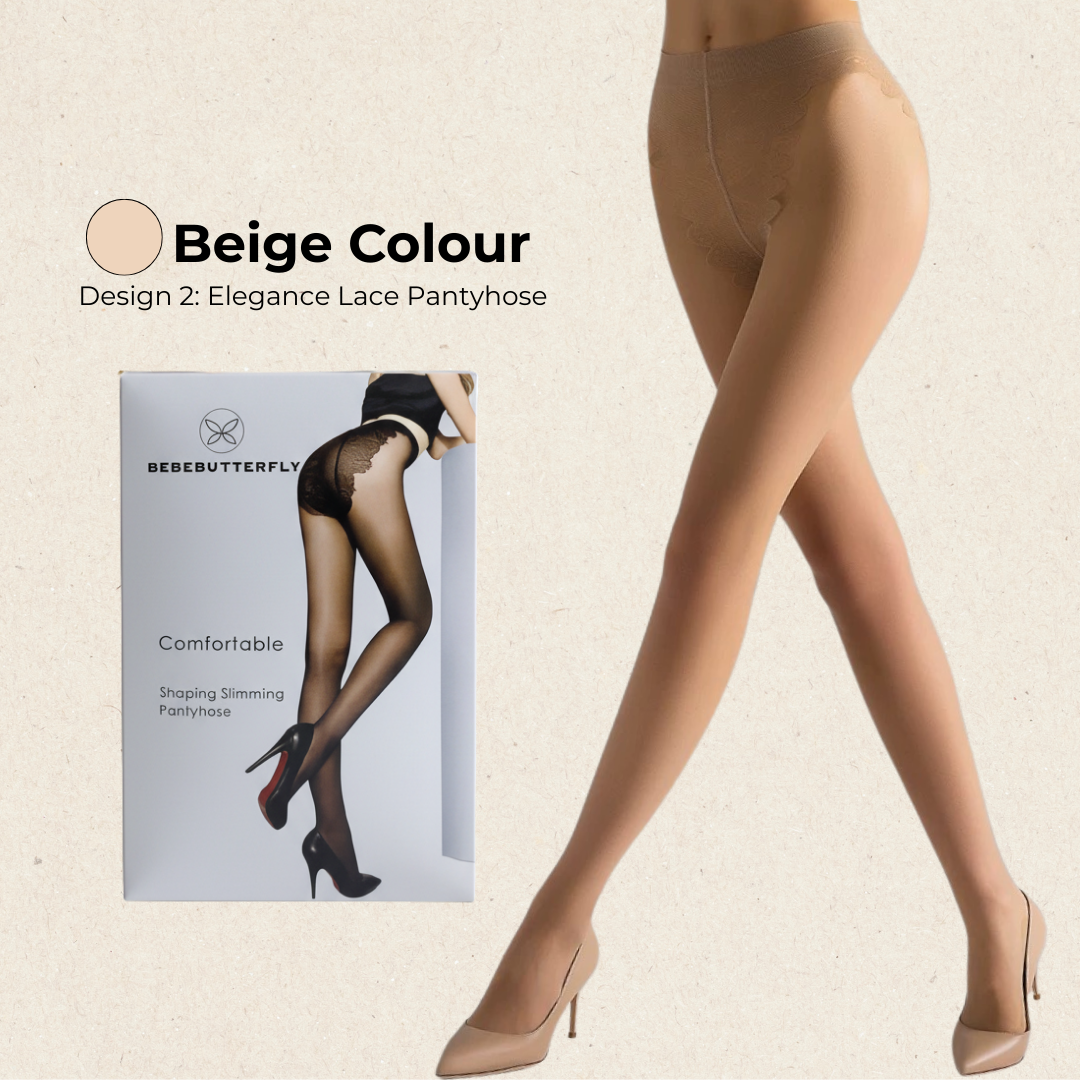 Bebebutterfly Shaping Slimming Comfort Fit Sexy Flattering Stockings Pantyhose
