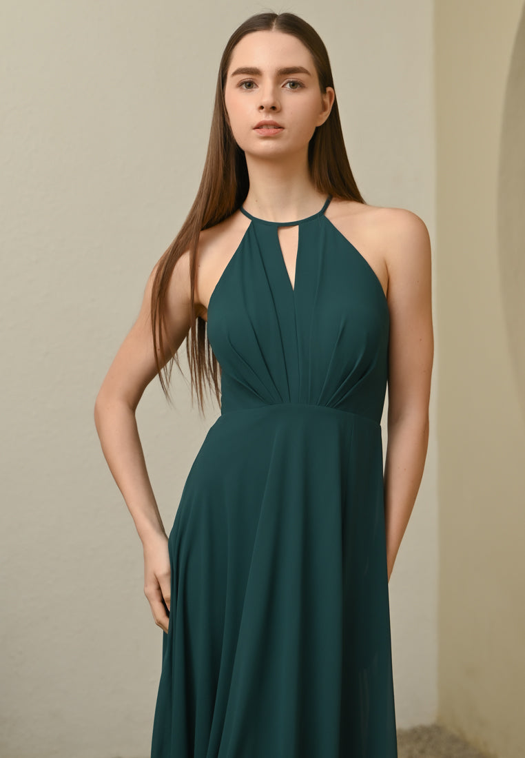 BebeBeige Chiffon Dress