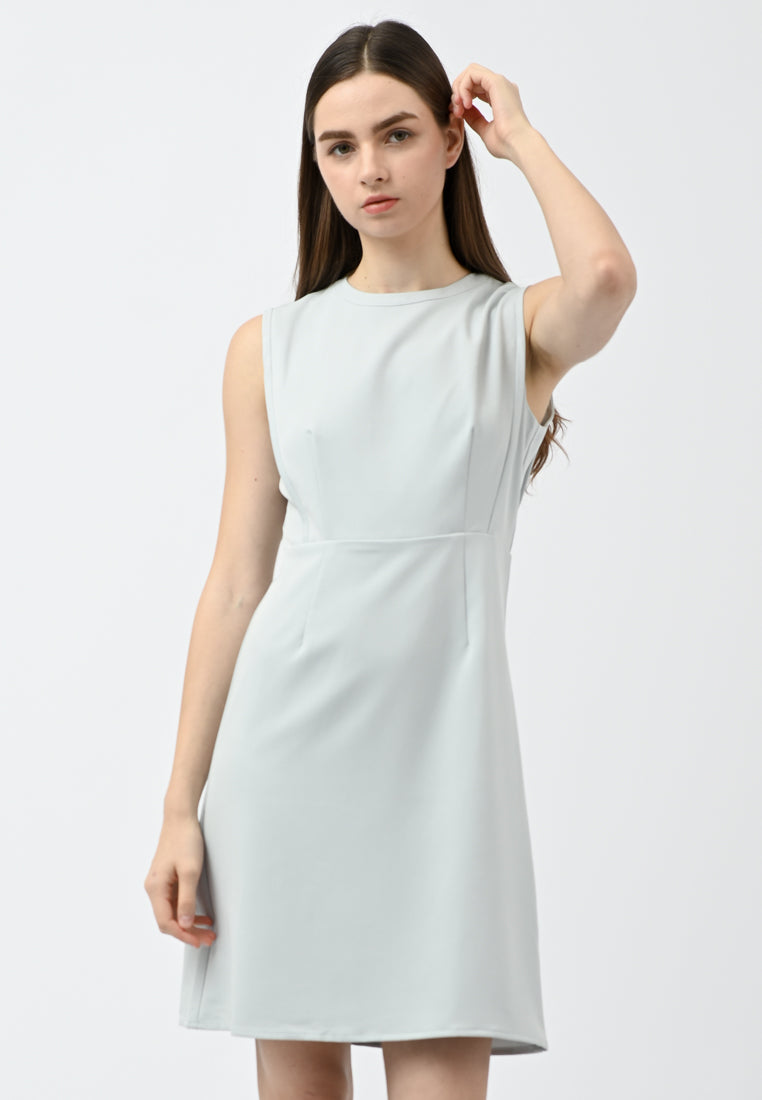 BebeBeige Sleeveless Work Dress
