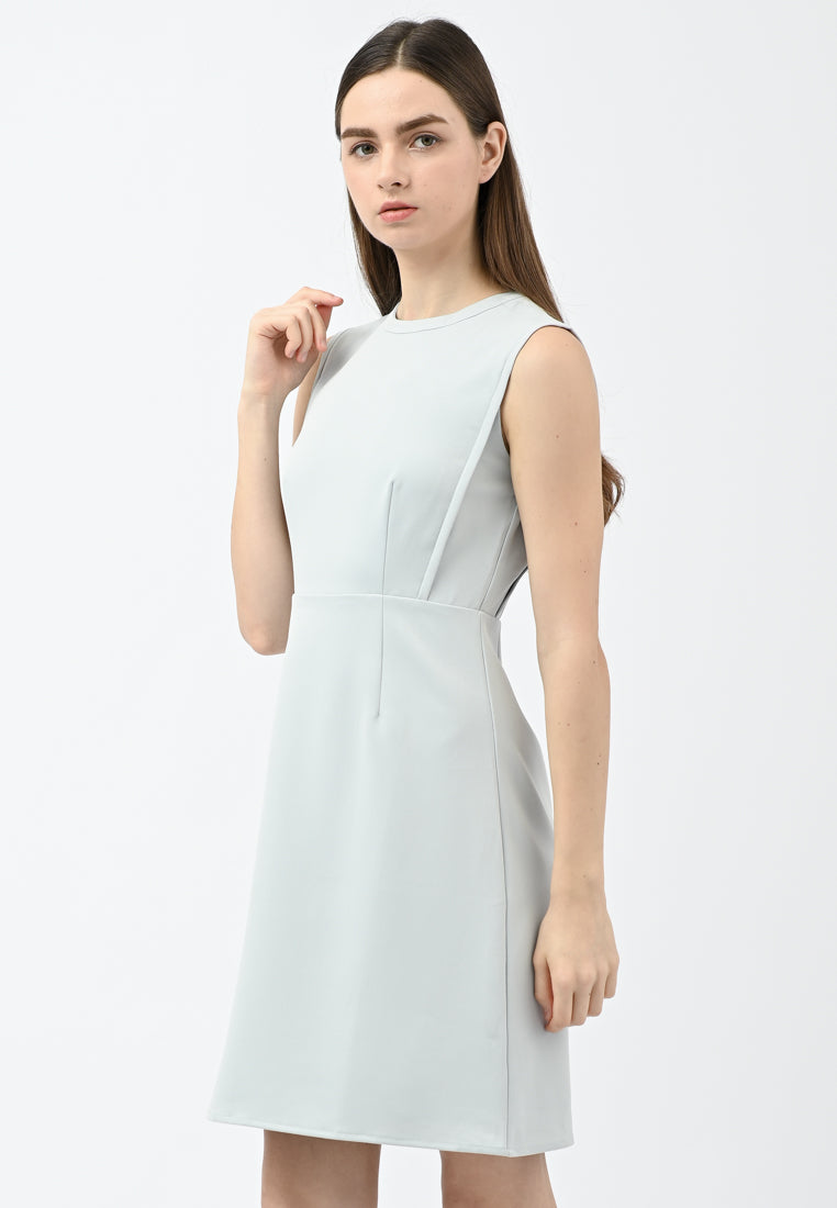 BebeBeige Sleeveless Work Dress