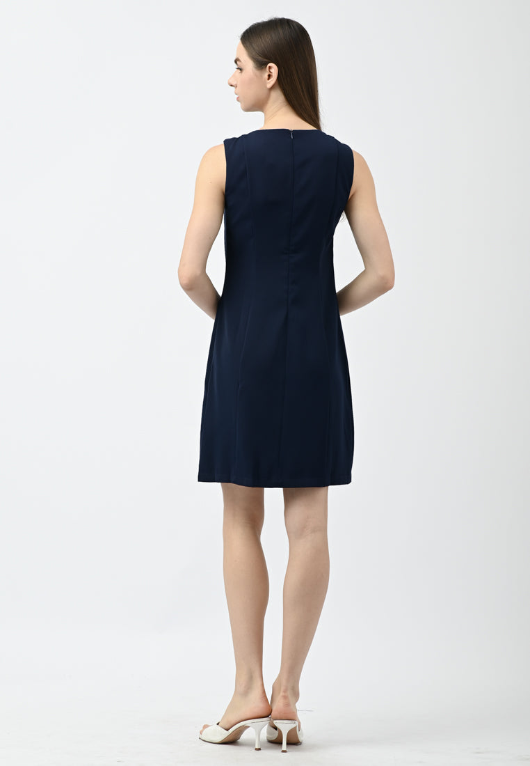 BebeBeige Sleeveless Work Dress