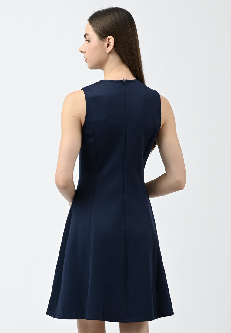 BebeBeige Sleeveless Mini Dress