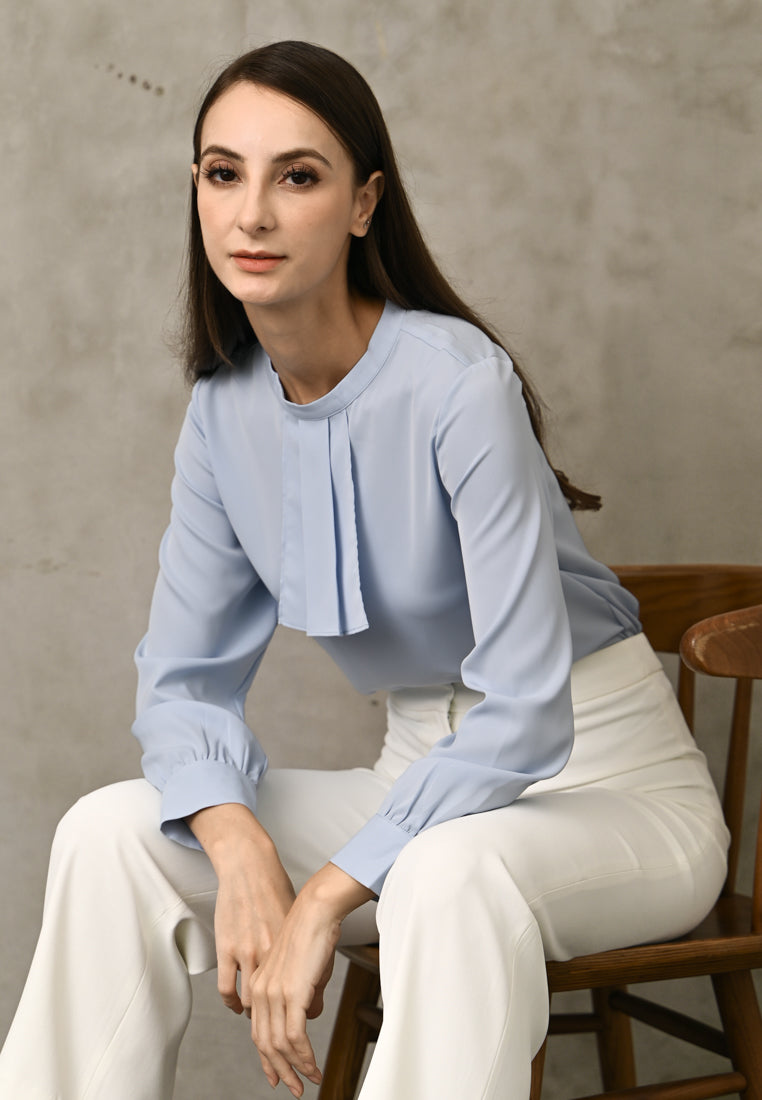 BebeBeige Cooling Long Sleeve Blouse