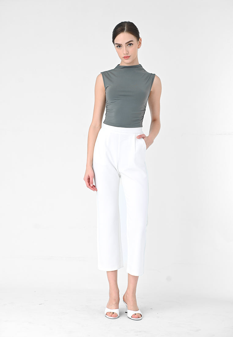 BebeBeige Sleeveless Stretch Top