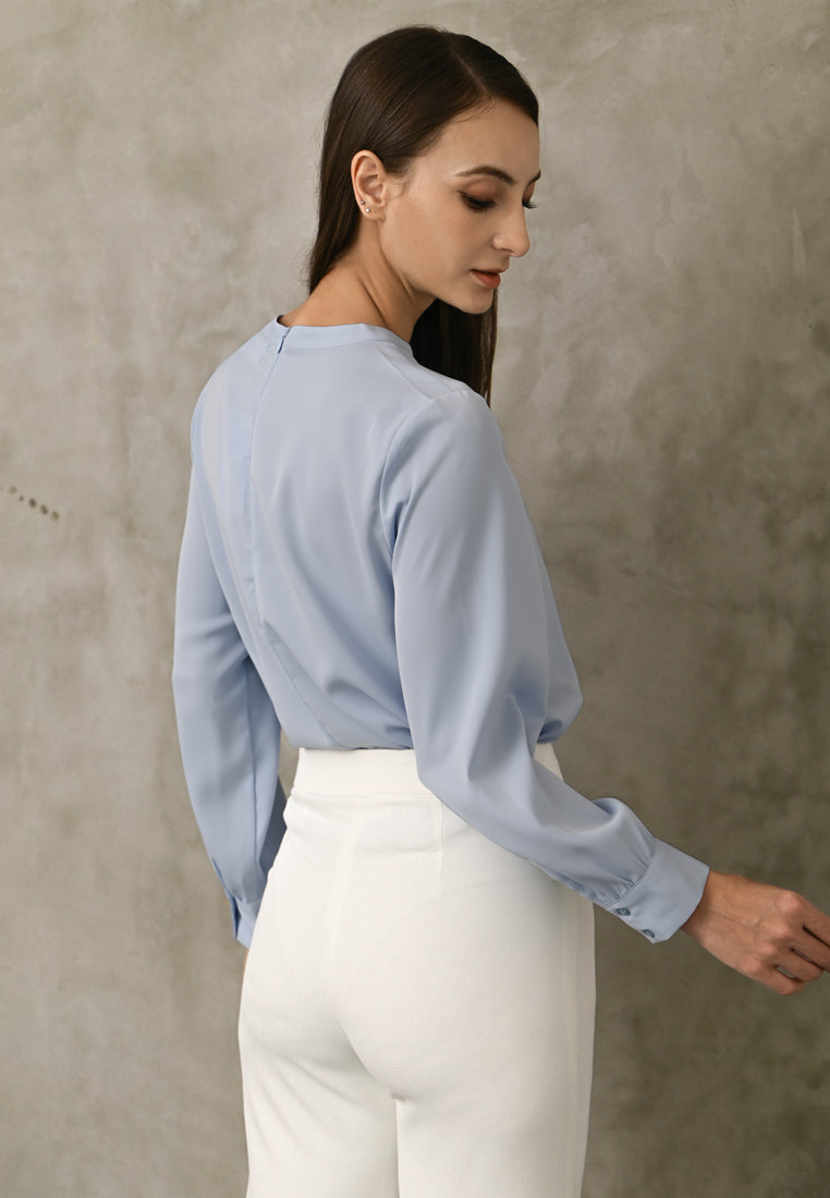 BebeBeige Cooling Long Sleeve Blouse