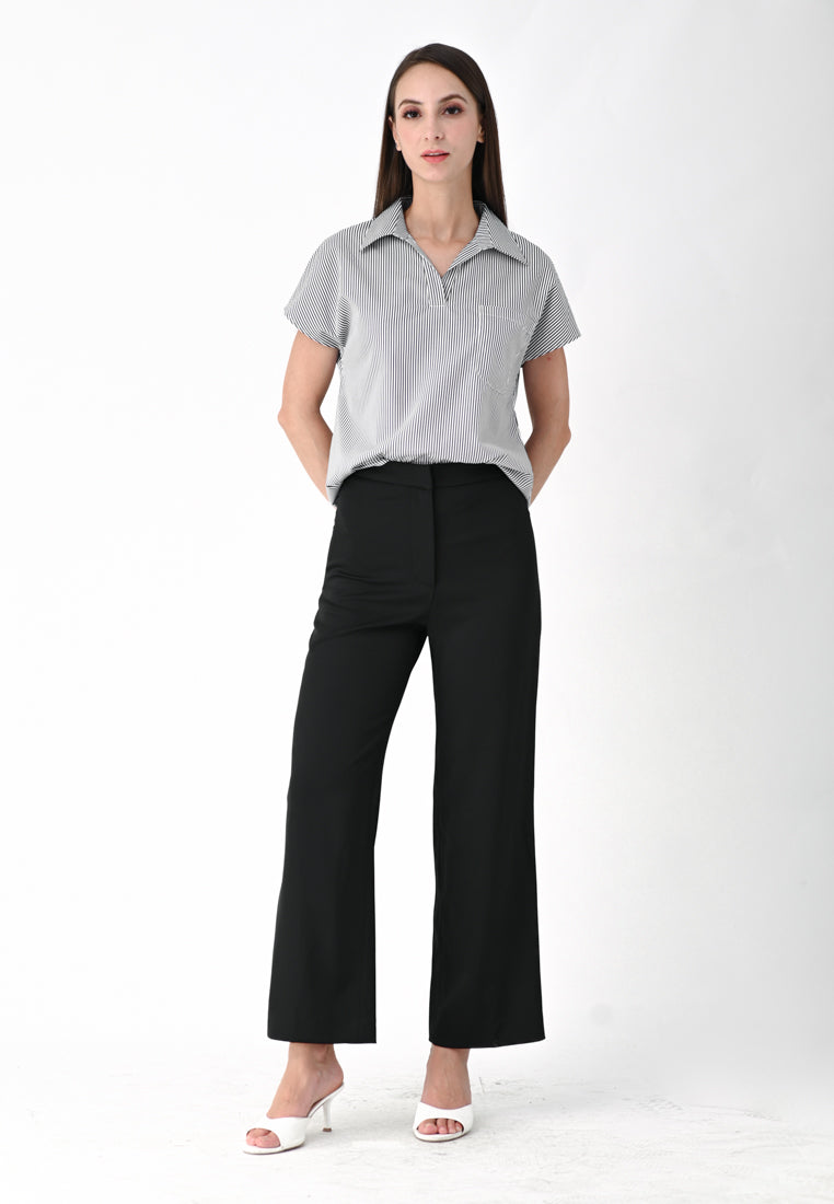 BebeBeige Stripe Shirt Top