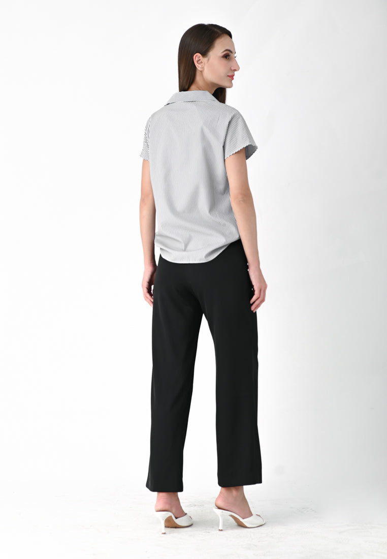 BebeBeige Stripe Shirt Top