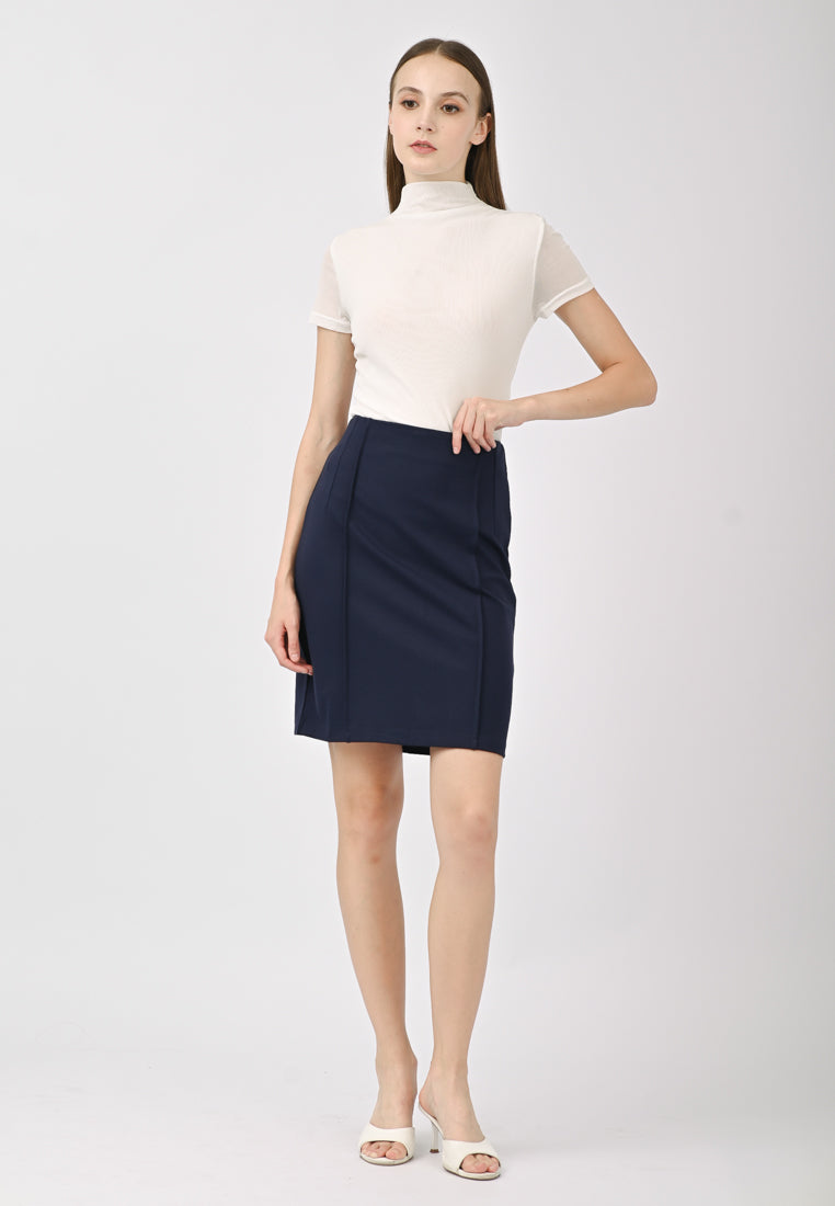 BebeBeige Pencil Mini Skirt