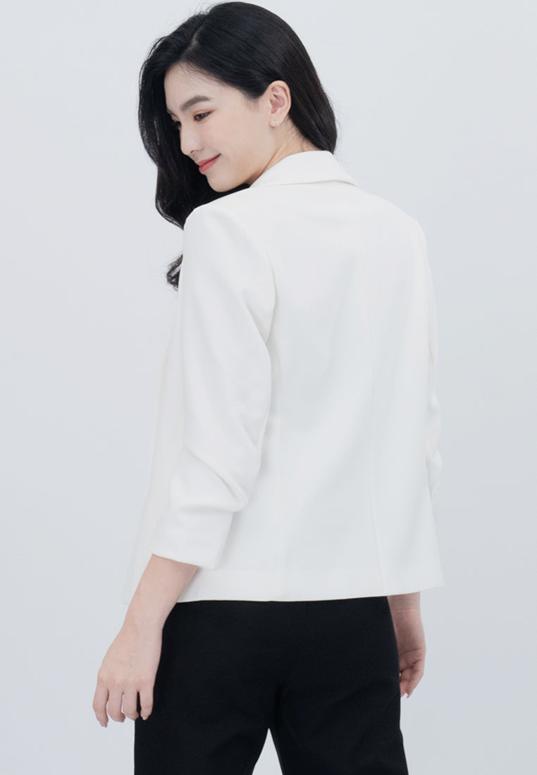 BebeBeige Blazer Coat With Pockets