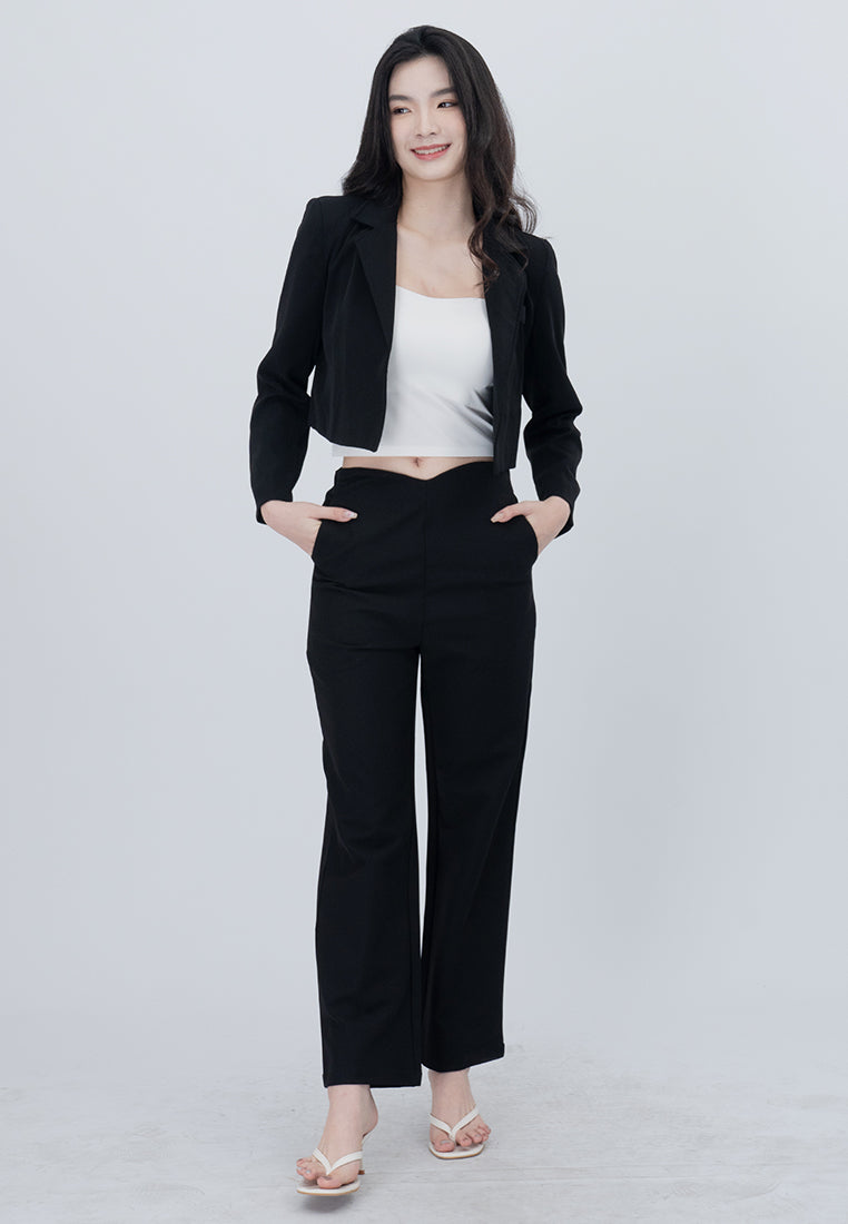BebeBeige Short Blazer Coat