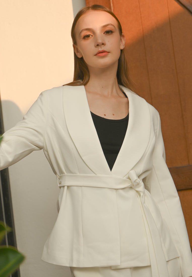 BebeBeige Blazer with Belt