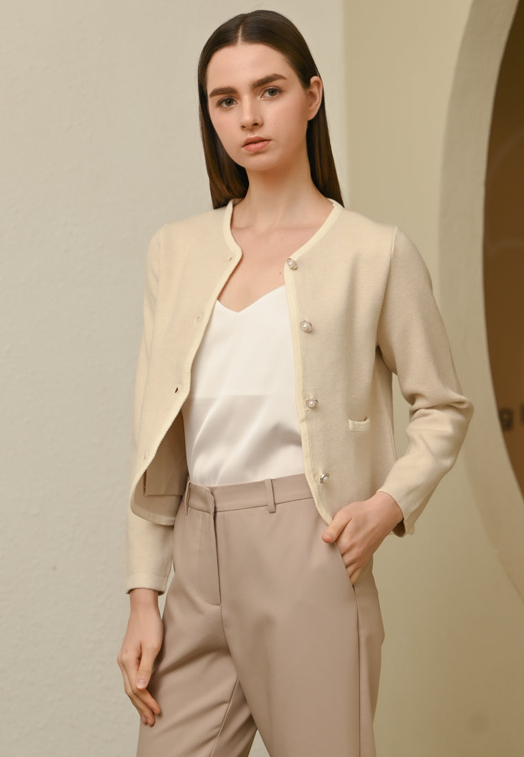 BebeBeige Knit Cardigan