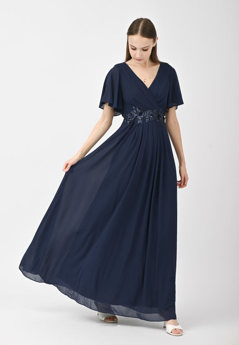 BebeButterfly Maxi Dinner Dress