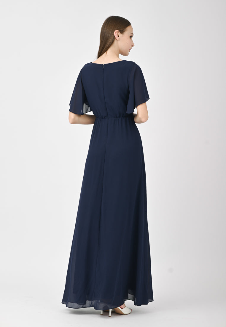 BebeButterfly Maxi Dinner Dress