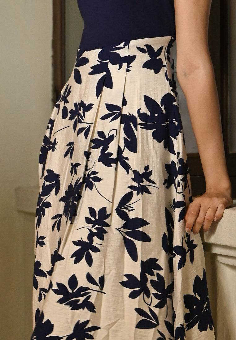 BebeButterfly Floral Midi Dress