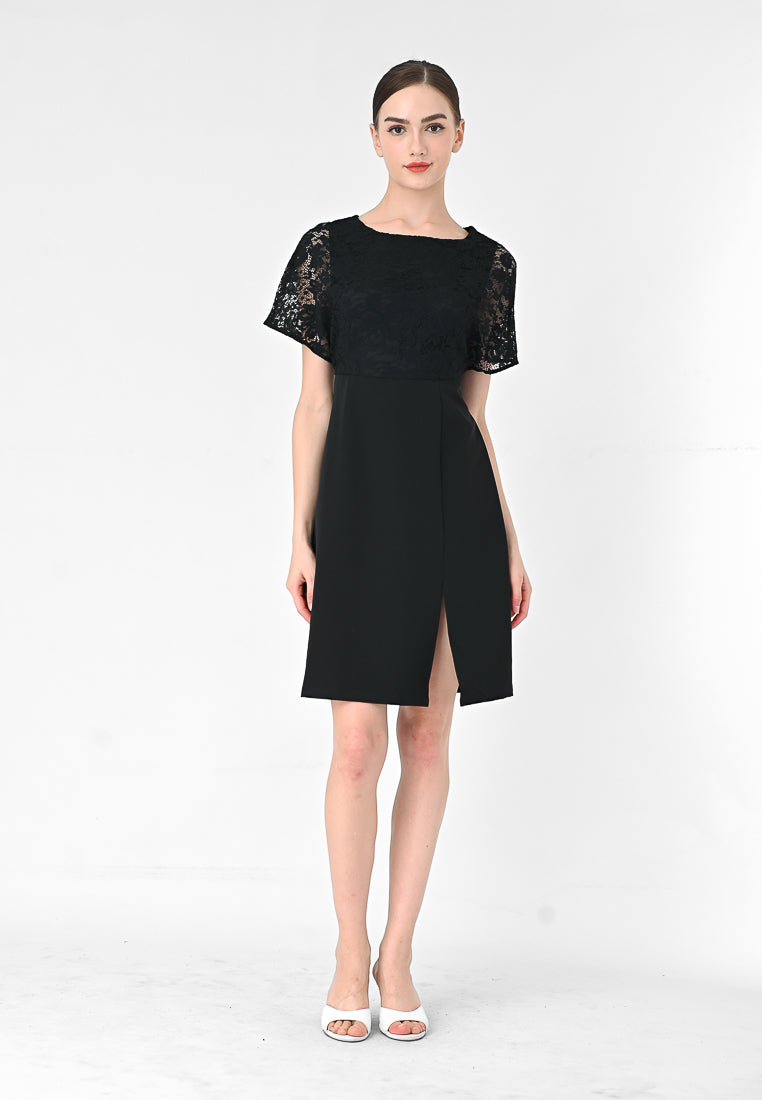 BebeButterfly Lace Dress