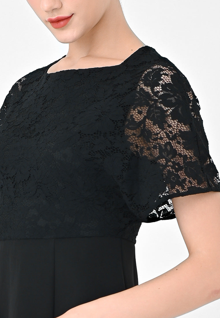 BebeButterfly Lace Dress