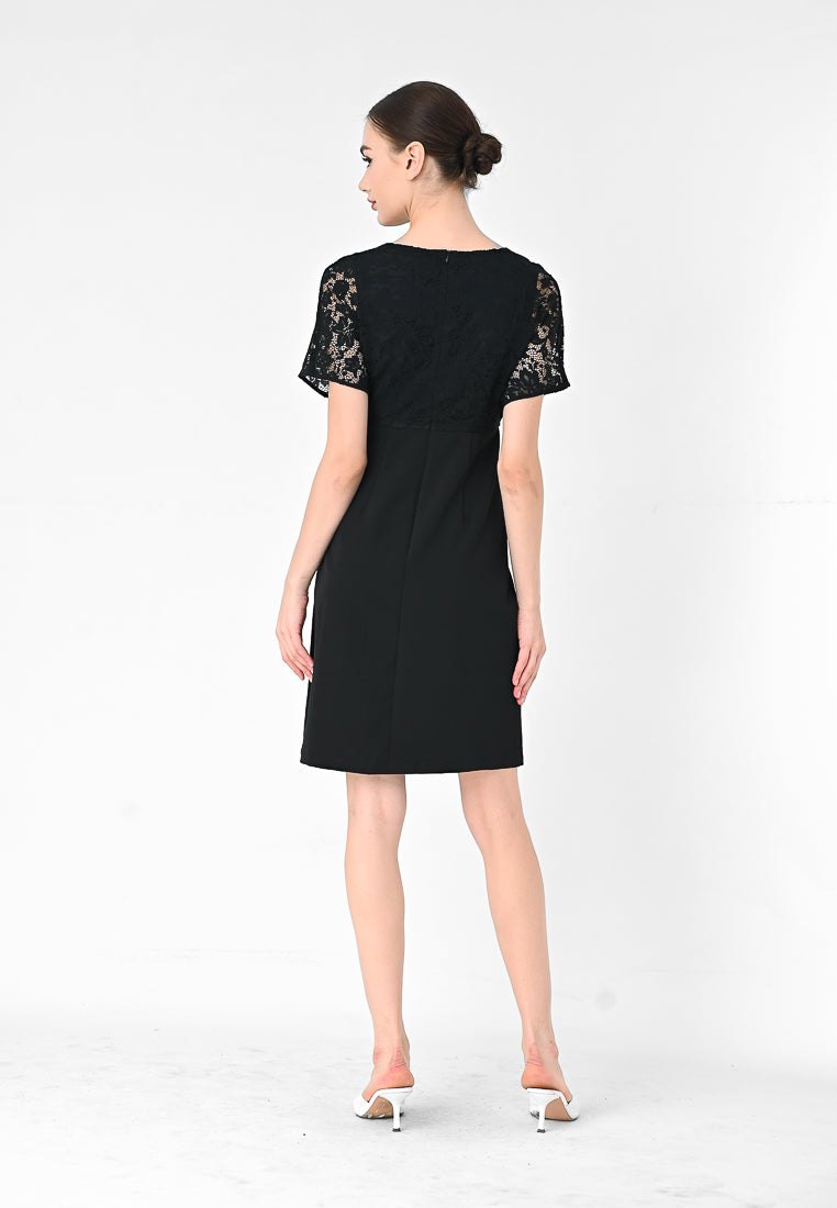 BebeButterfly Lace Dress