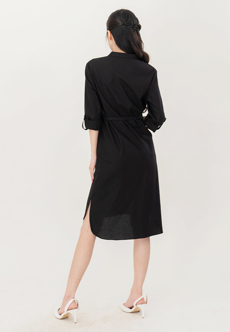 BebeButterfly 3/4 Sleeve Mini Dress