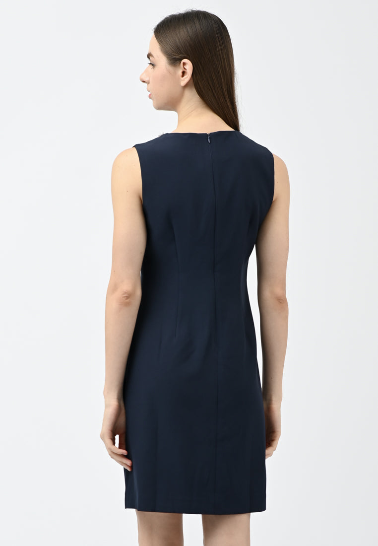 BebeButterfly Sleeveless Sequins Dress