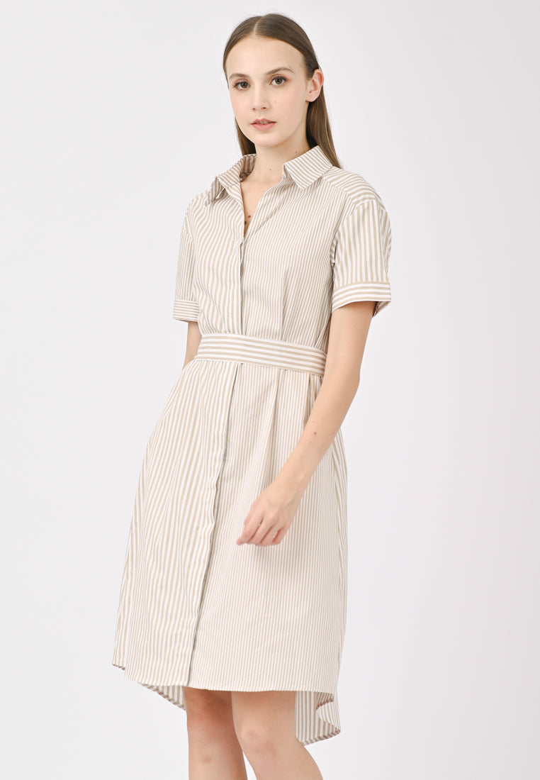 Plain B. Stripe Mini Dress