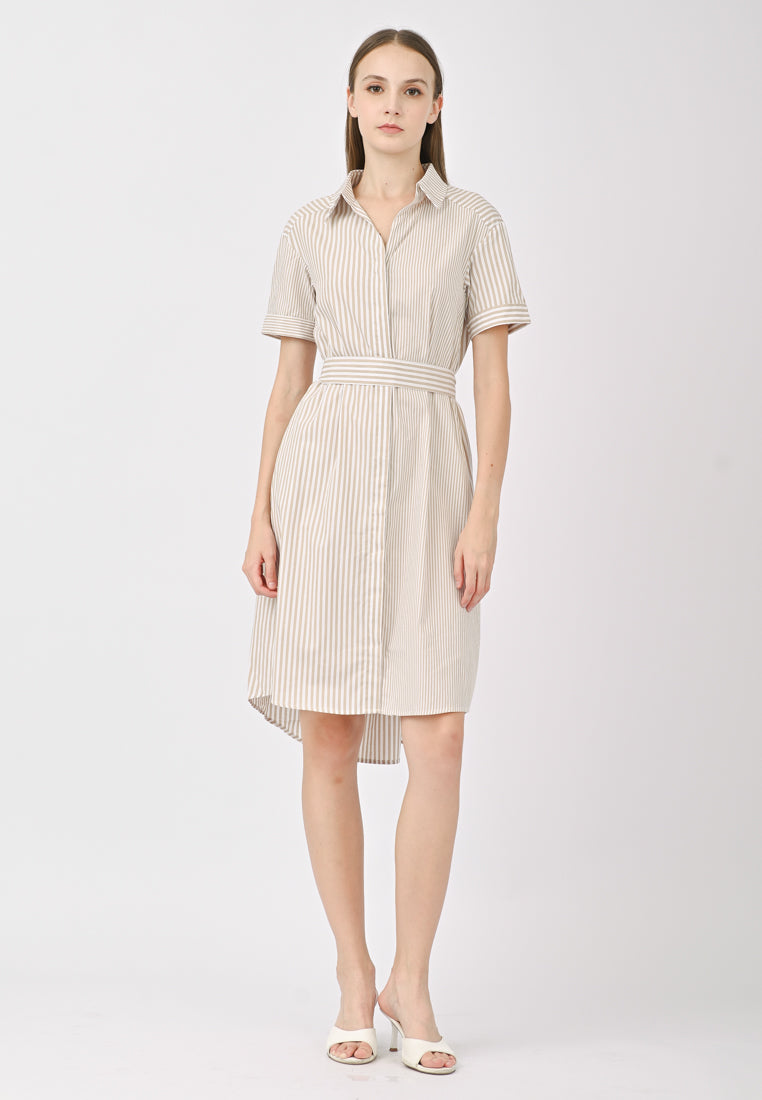 Plain B. Stripe Mini Dress