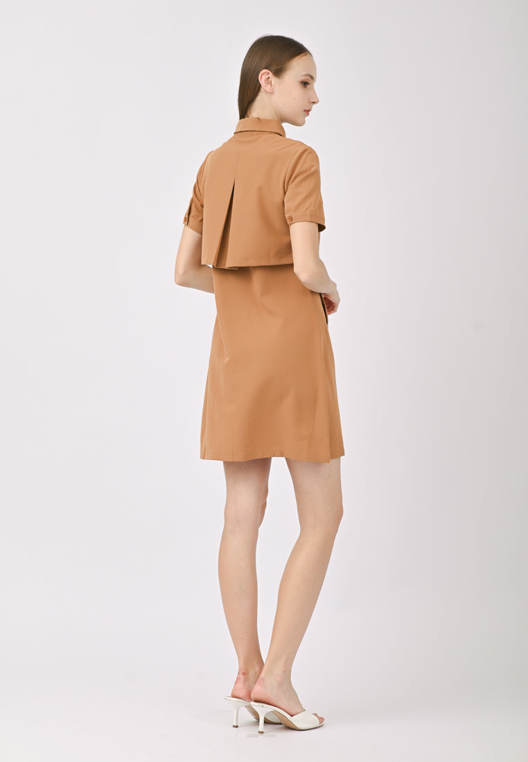 Plain B. Blouse Mini Dress