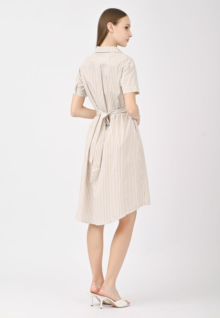 Plain B. Stripe Mini Dress