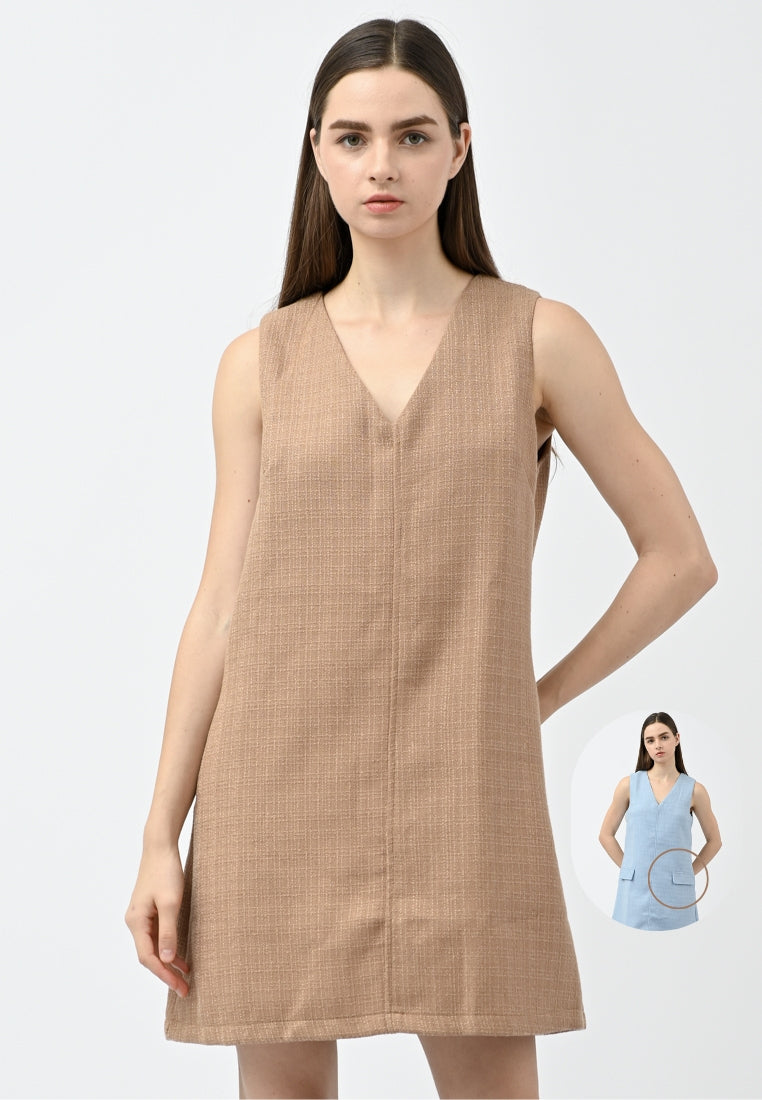 Plain B. Sleeveless Mini Dress