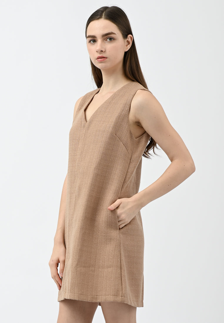 Plain B. Sleeveless Mini Dress