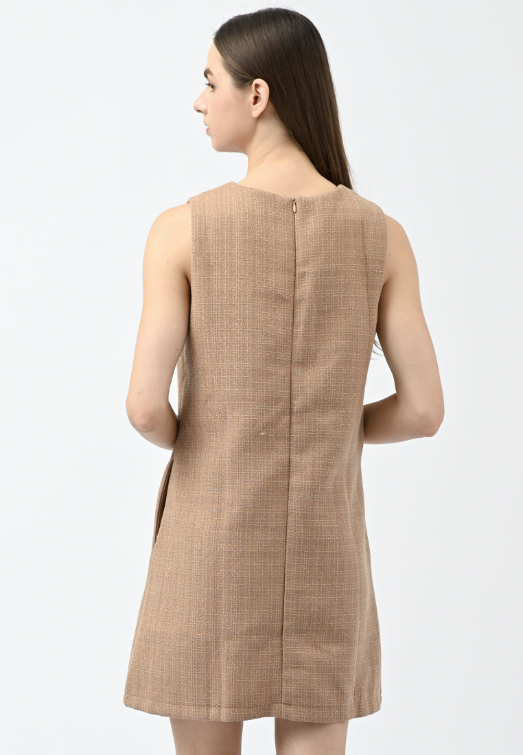 Plain B. Sleeveless Mini Dress