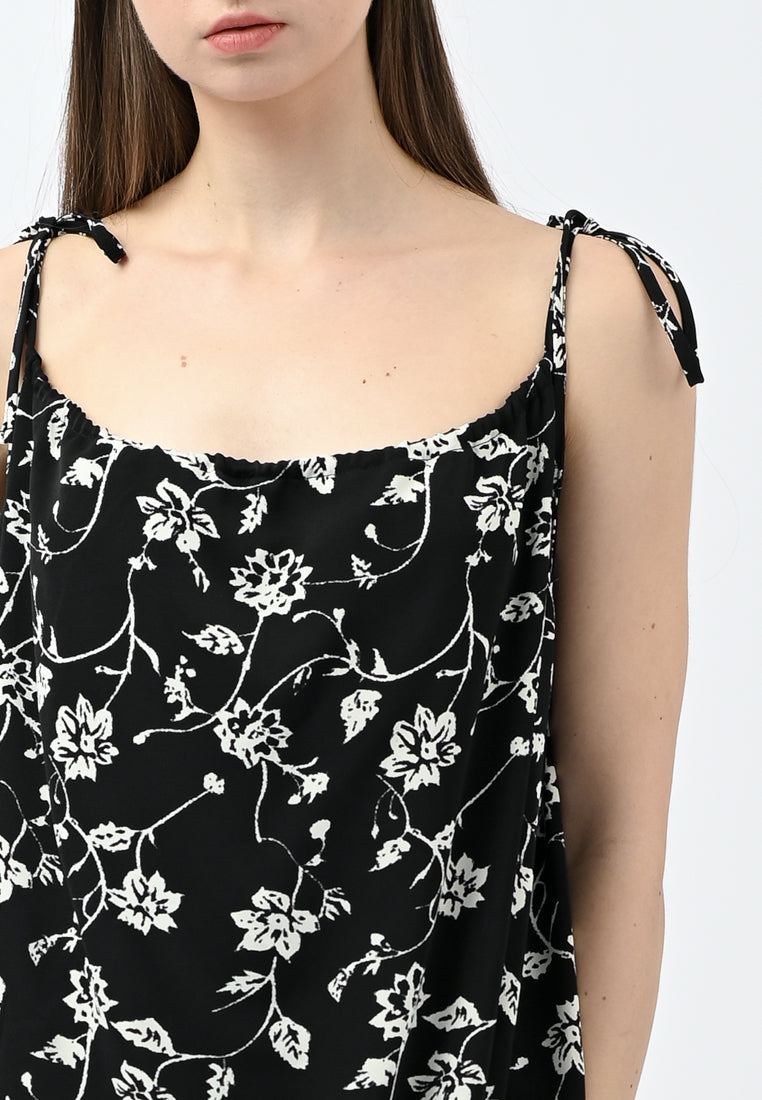 Plain B. Floral Dress