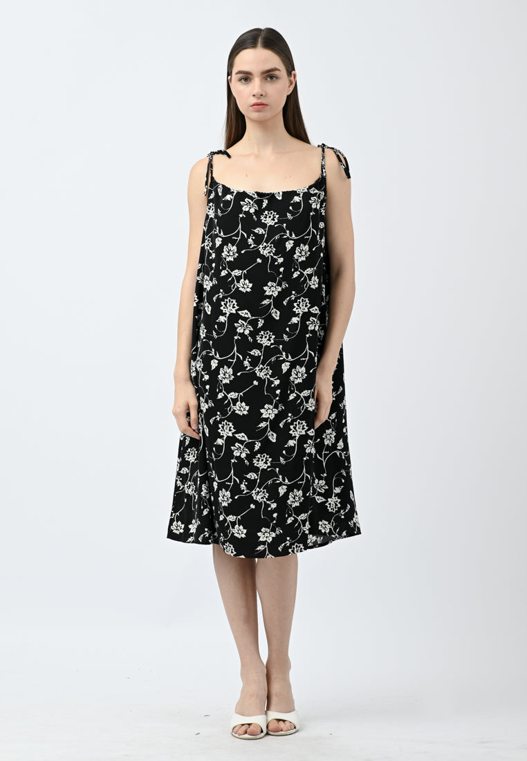 Plain B. Floral Dress